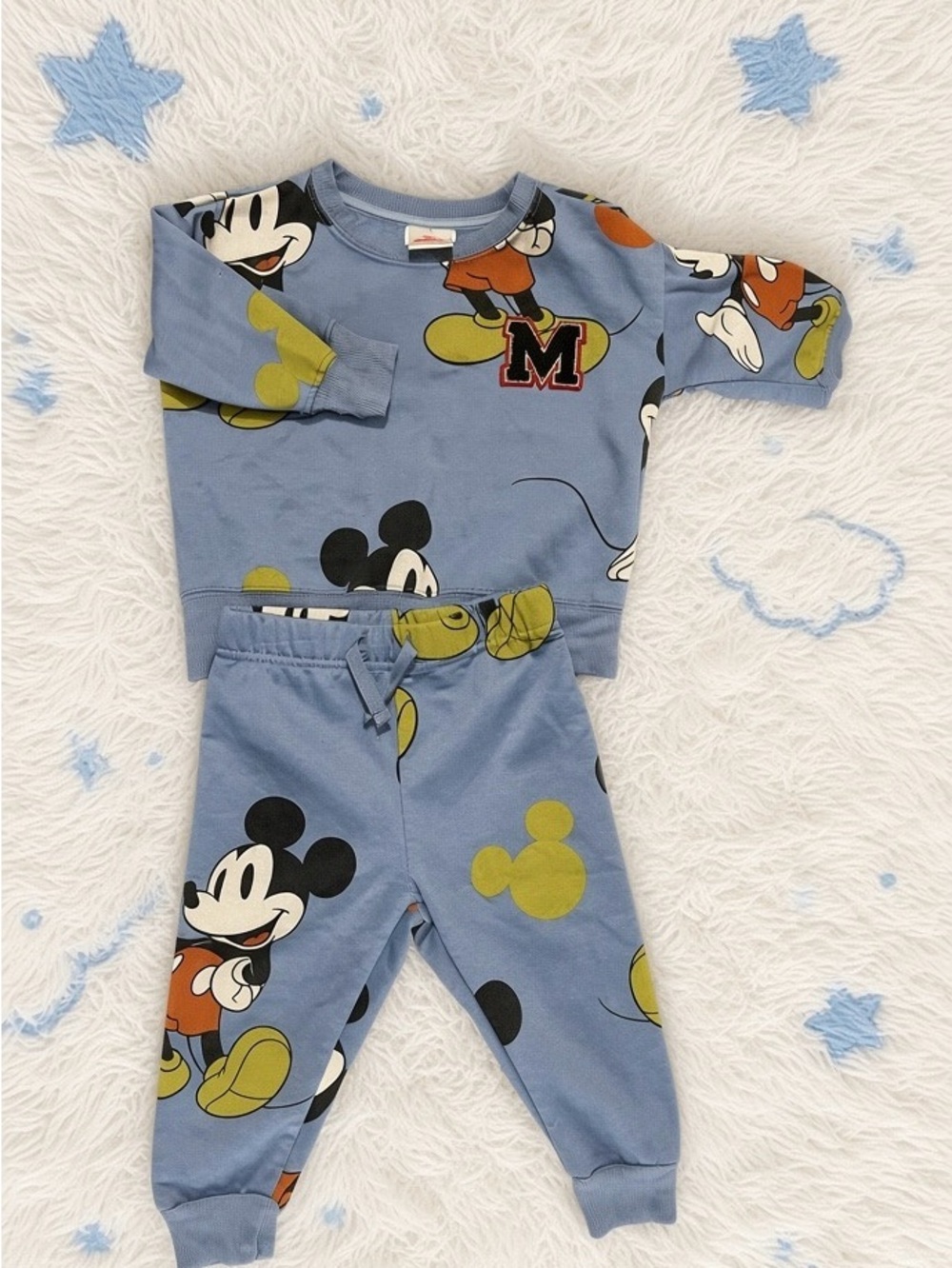 Blue Mickey Mouse Baby 12 Months